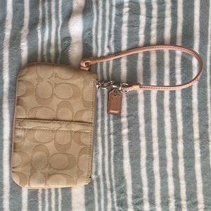 Coach wristlet